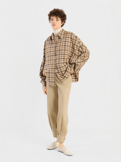 Bluse Antonia Fianel – Kariert