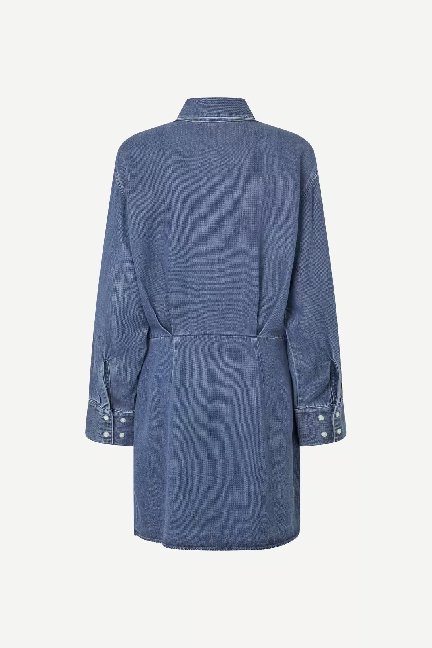Sasky Dress - Medium Denim Blue
