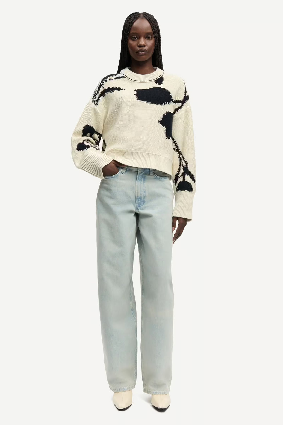 Saharper Jeans - Pale Cloud