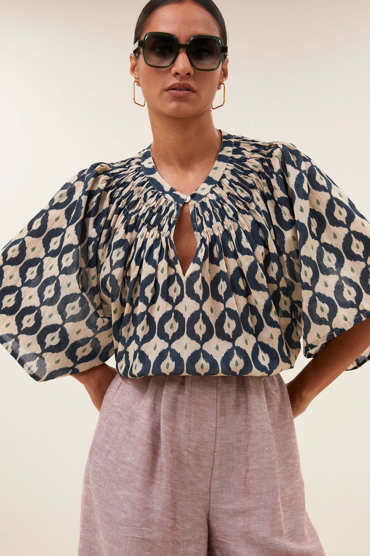 Este goa blouse - Goa Print