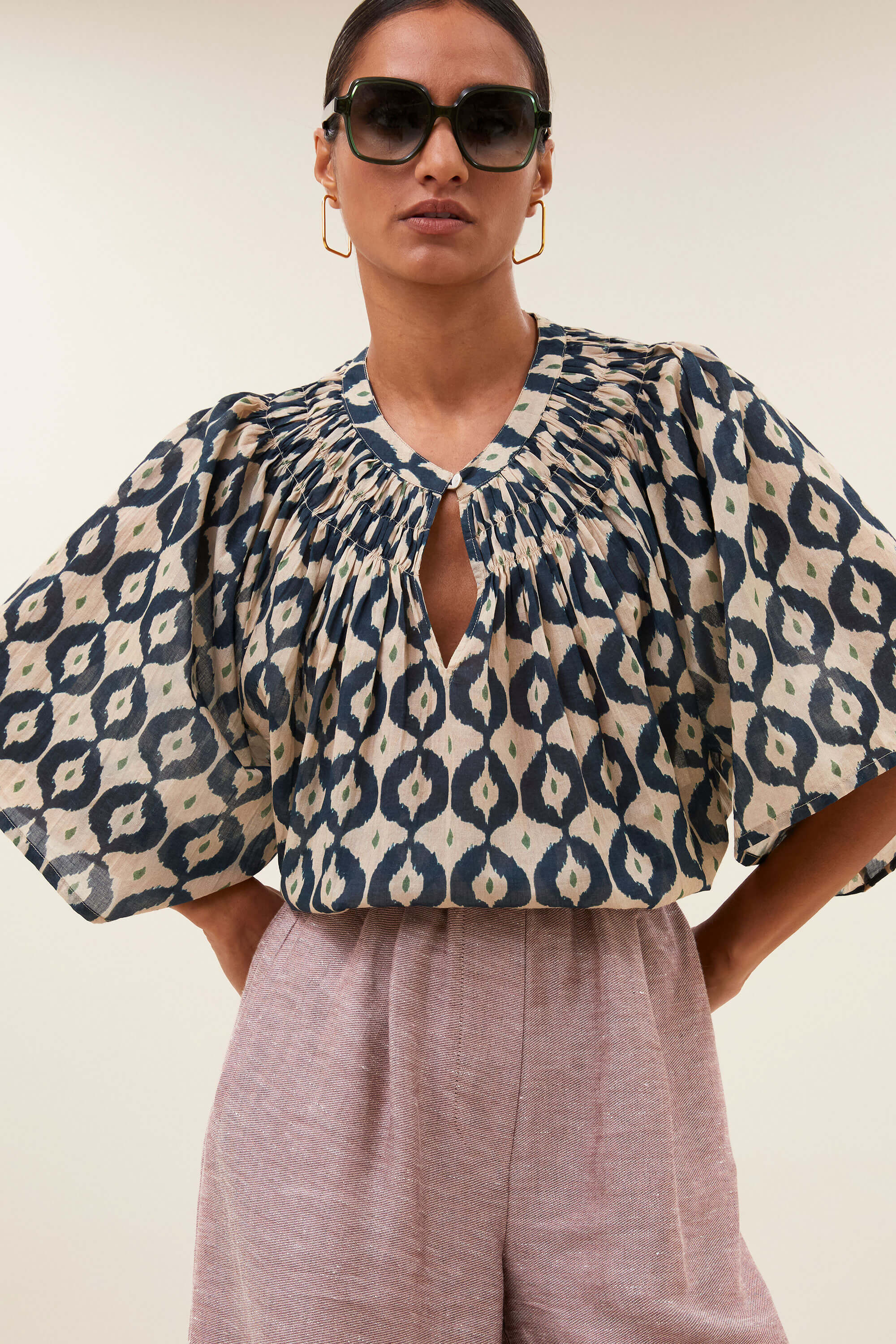 Este goa blouse - Goa Print
