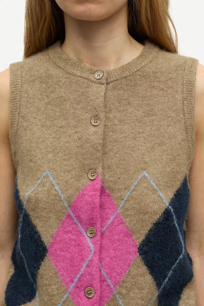Sanoura Vest - Lead Grey