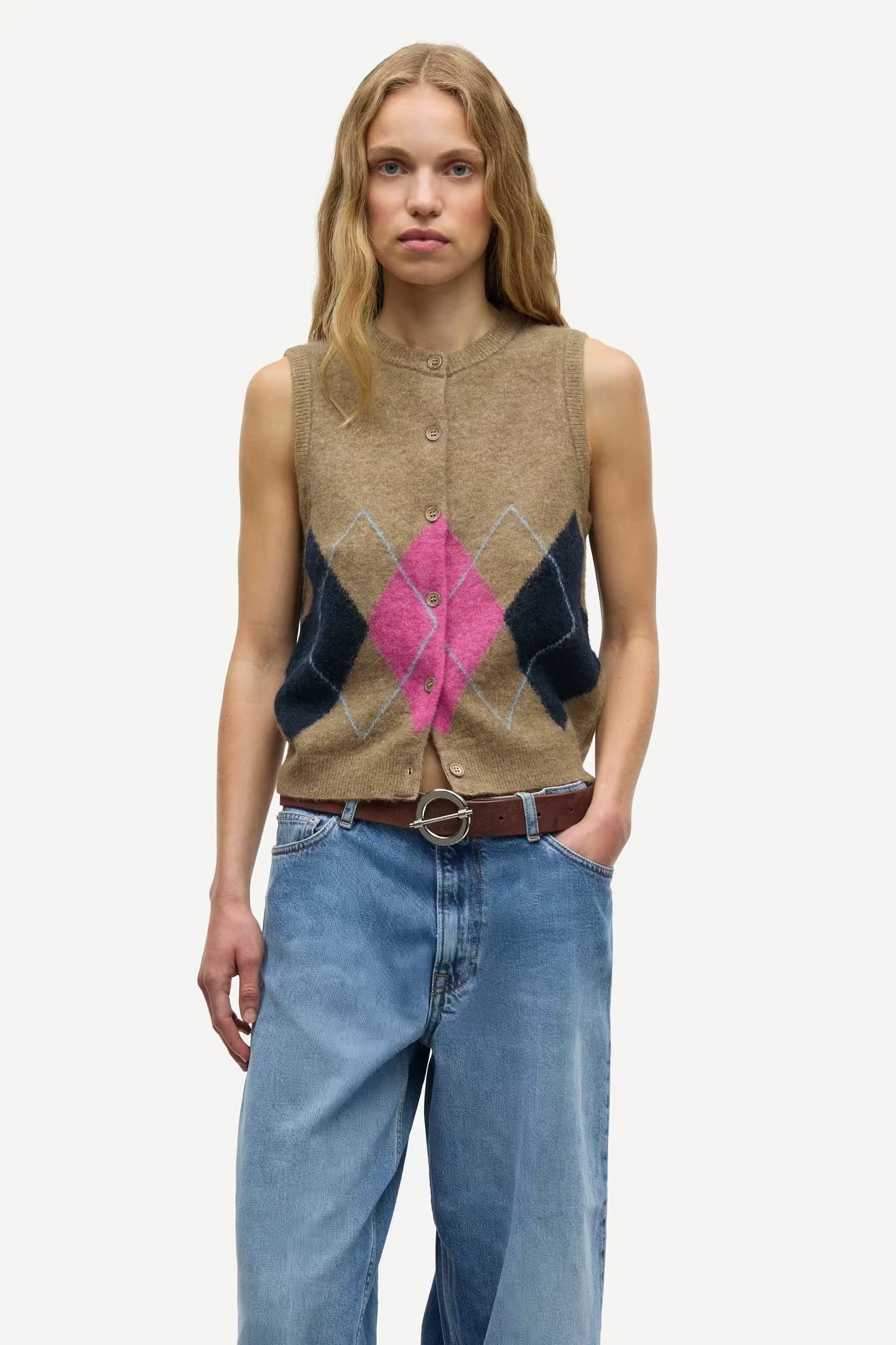Sanoura Vest - Lead Grey