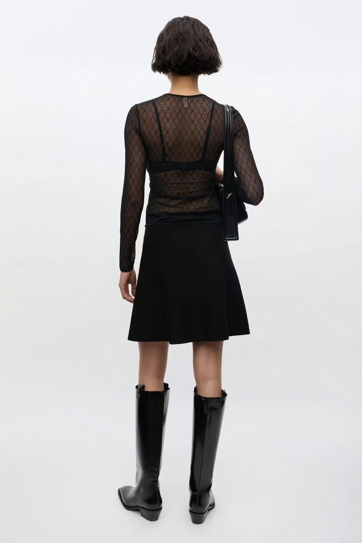 Saviona Top – Schwarz
