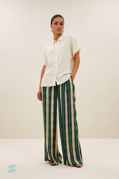Karly Viscose Blouse - Cream