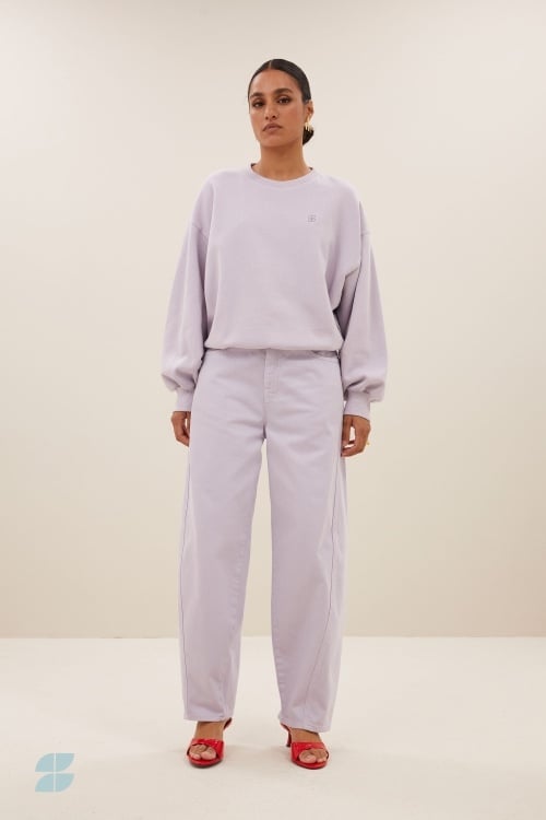 bibi disco sweater - pastel lilac