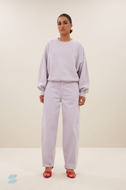 bibi disco sweater - pastel lilac