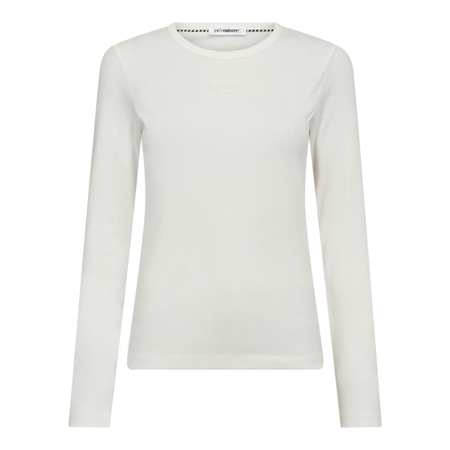 GrannyCC Embroidery LS Tee - White