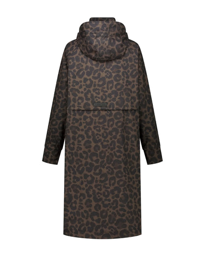 Romy Raincoat - Leopard Cacao