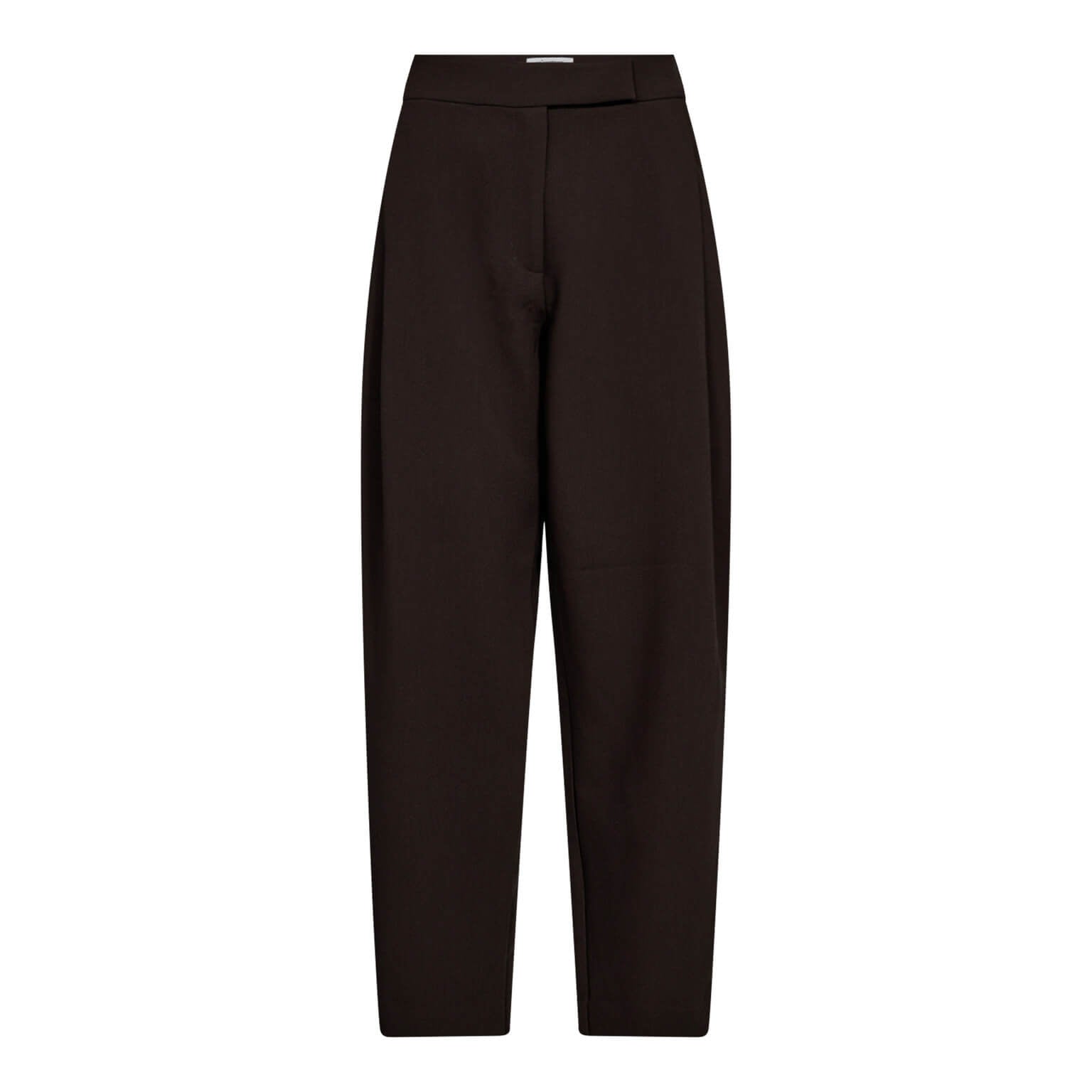 VolaCC Carrot Pleat LL Pant - Dark Brown