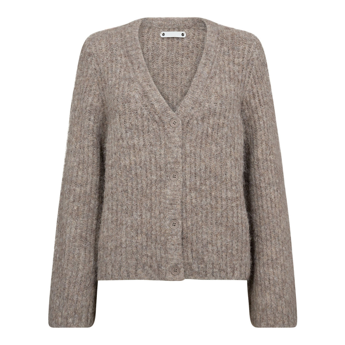 CharlieCC V-Cardigan - Walnut