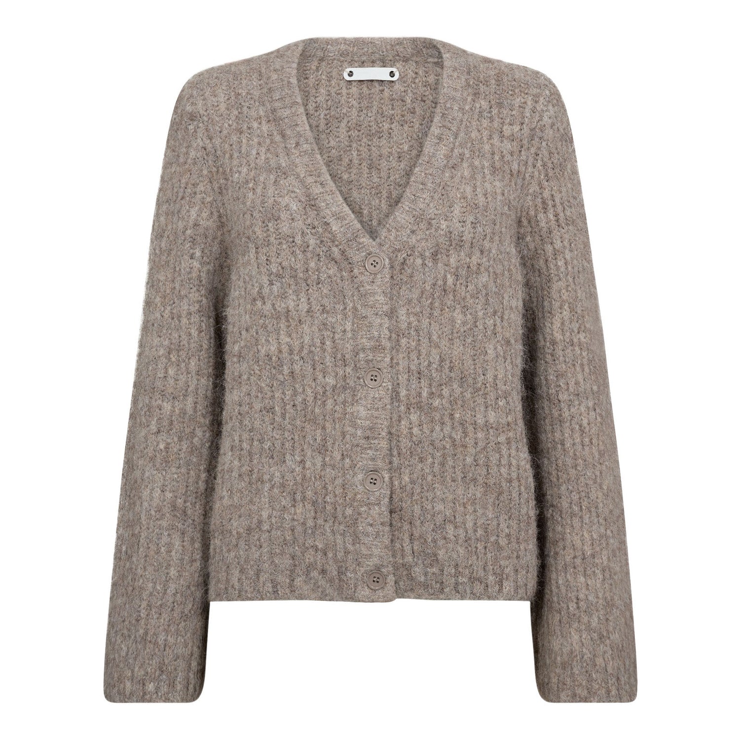 CharlieCC V-Cardigan - Walnut
