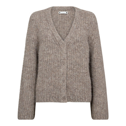 CharlieCC V-Cardigan - Walnut
