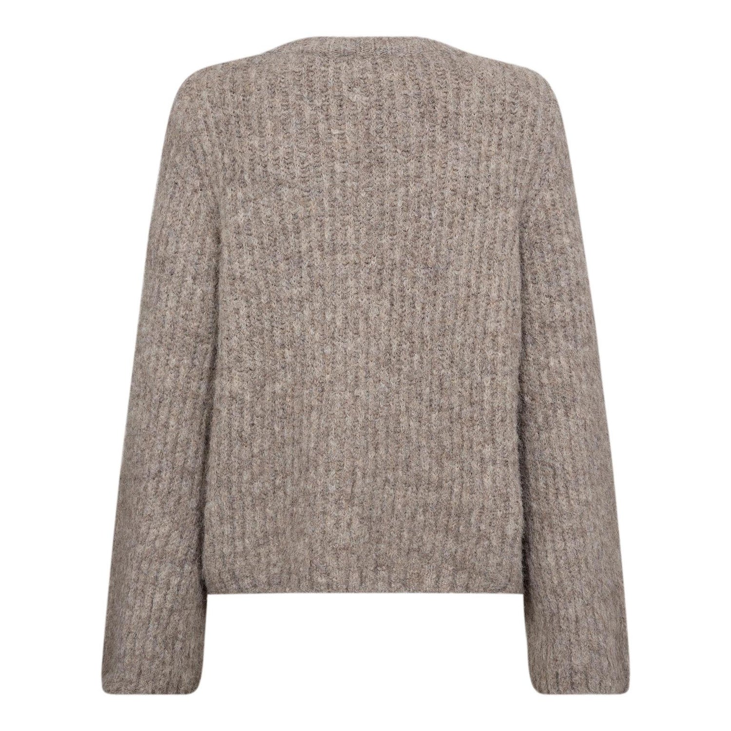 CharlieCC V-Cardigan - Walnut