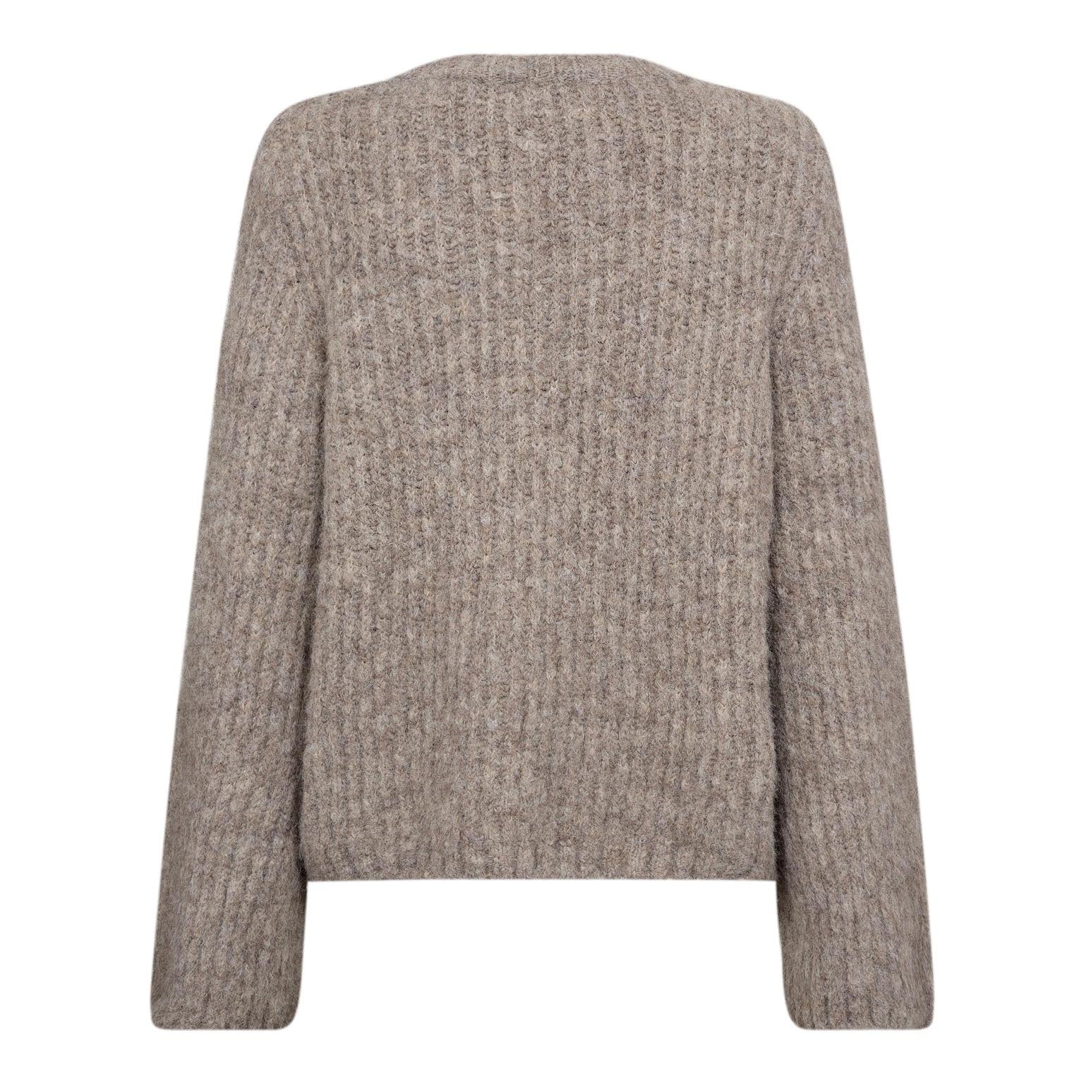 CharlieCC V-Cardigan - Walnut