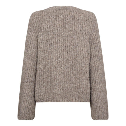 CharlieCC V-Cardigan - Walnut