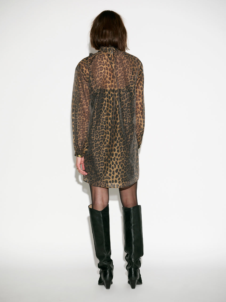Leigh Leopard Dress - Multi
