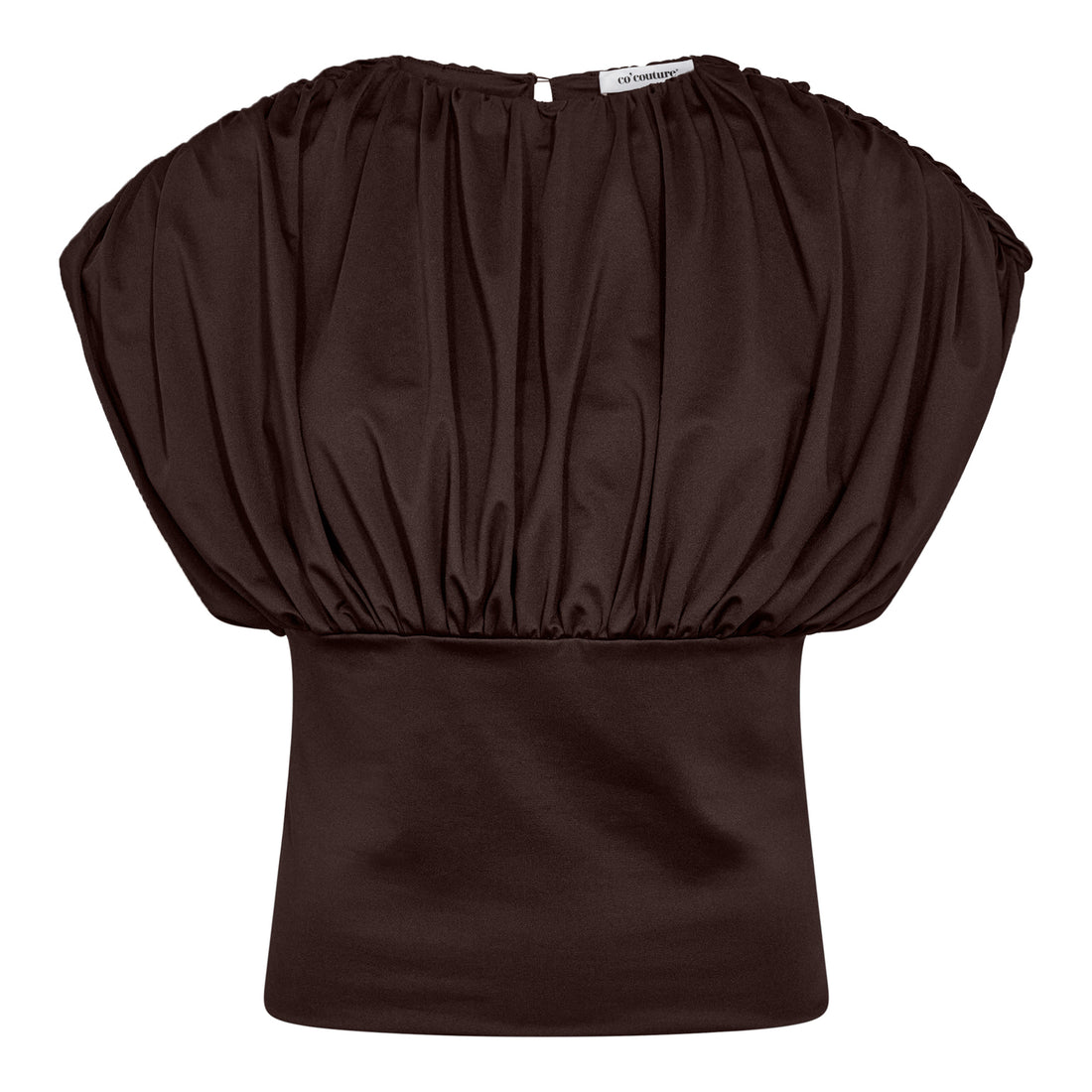 CattiaCC Top - Dark Brown