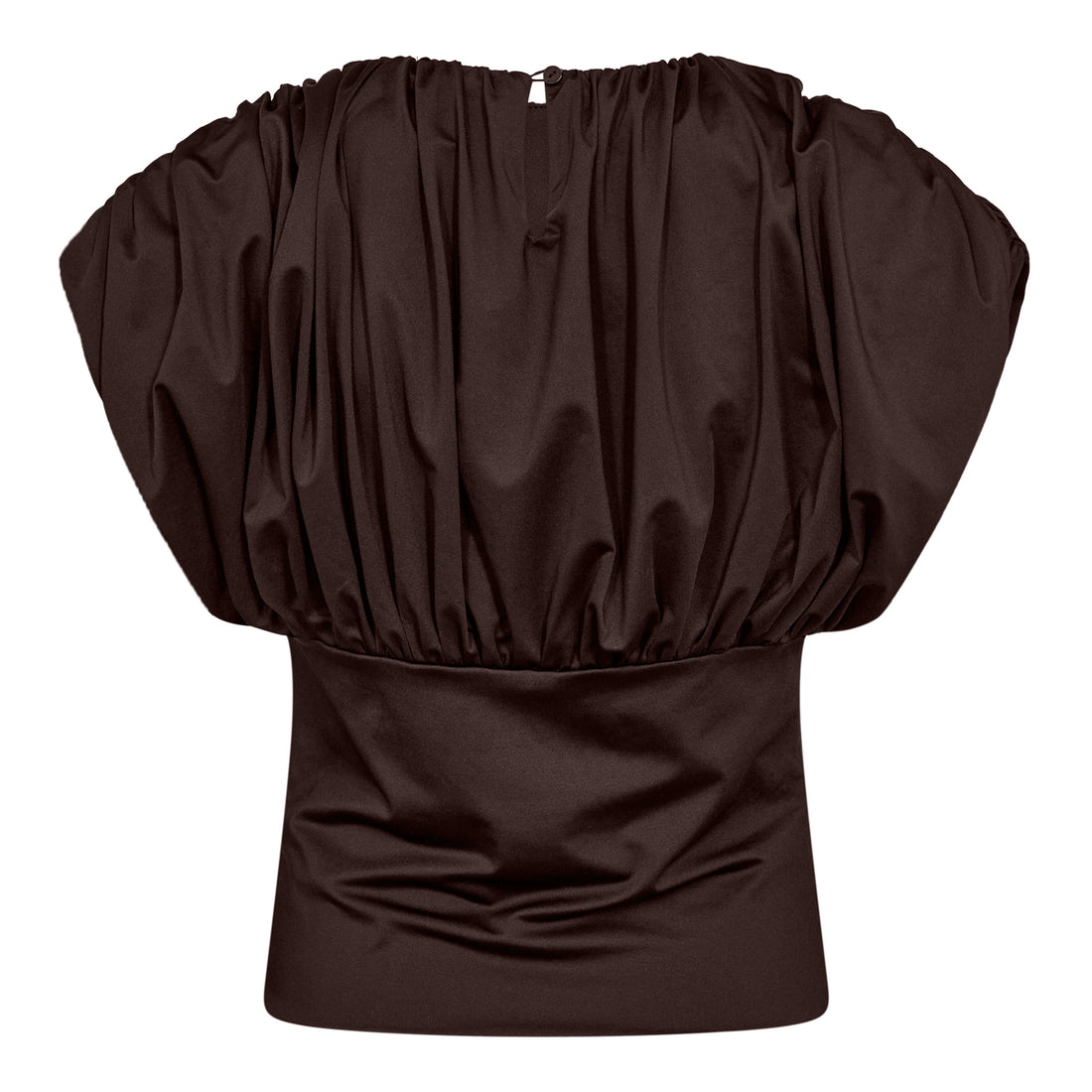 CattiaCC Top - Dark Brown