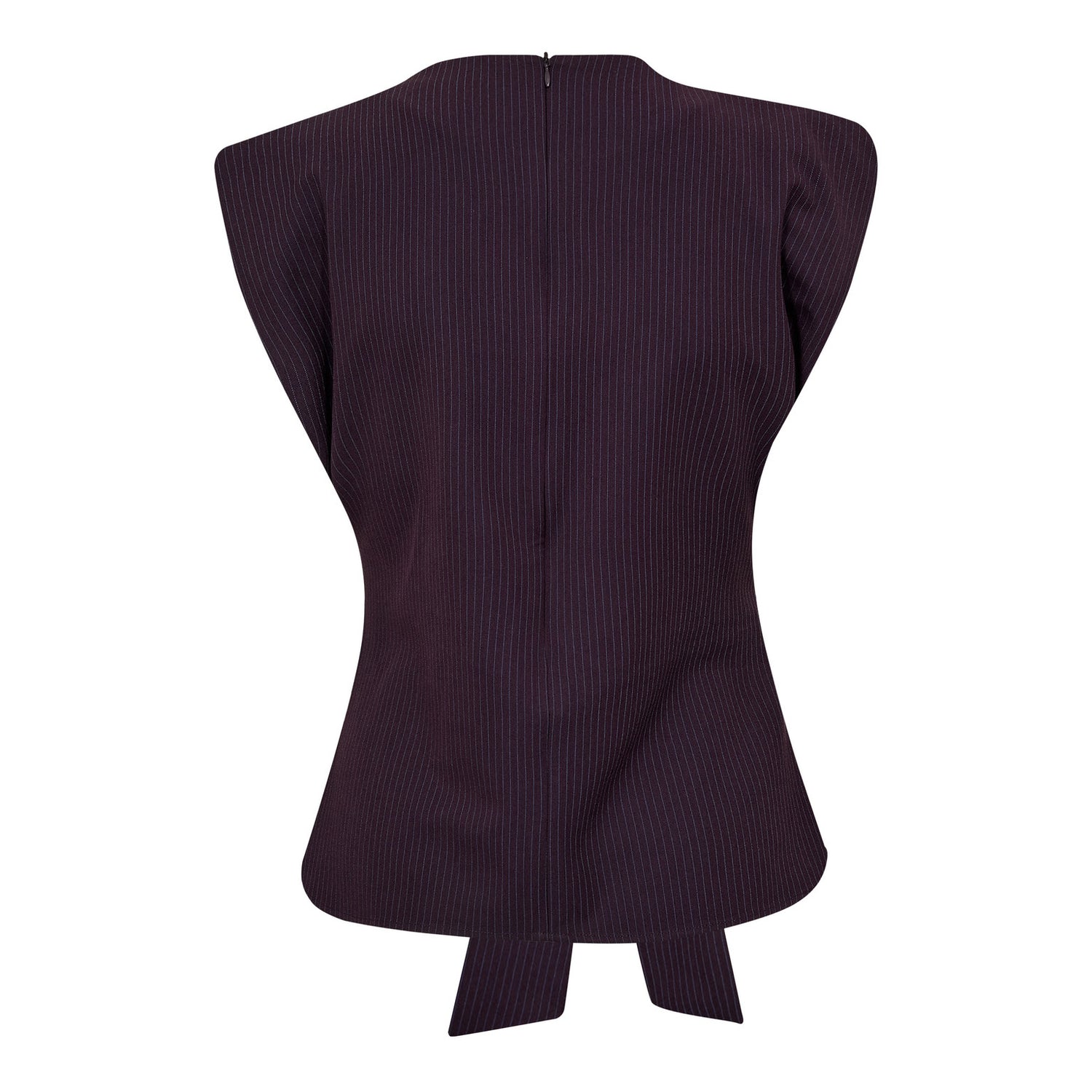 NolanCC Pleat Top - Plum
