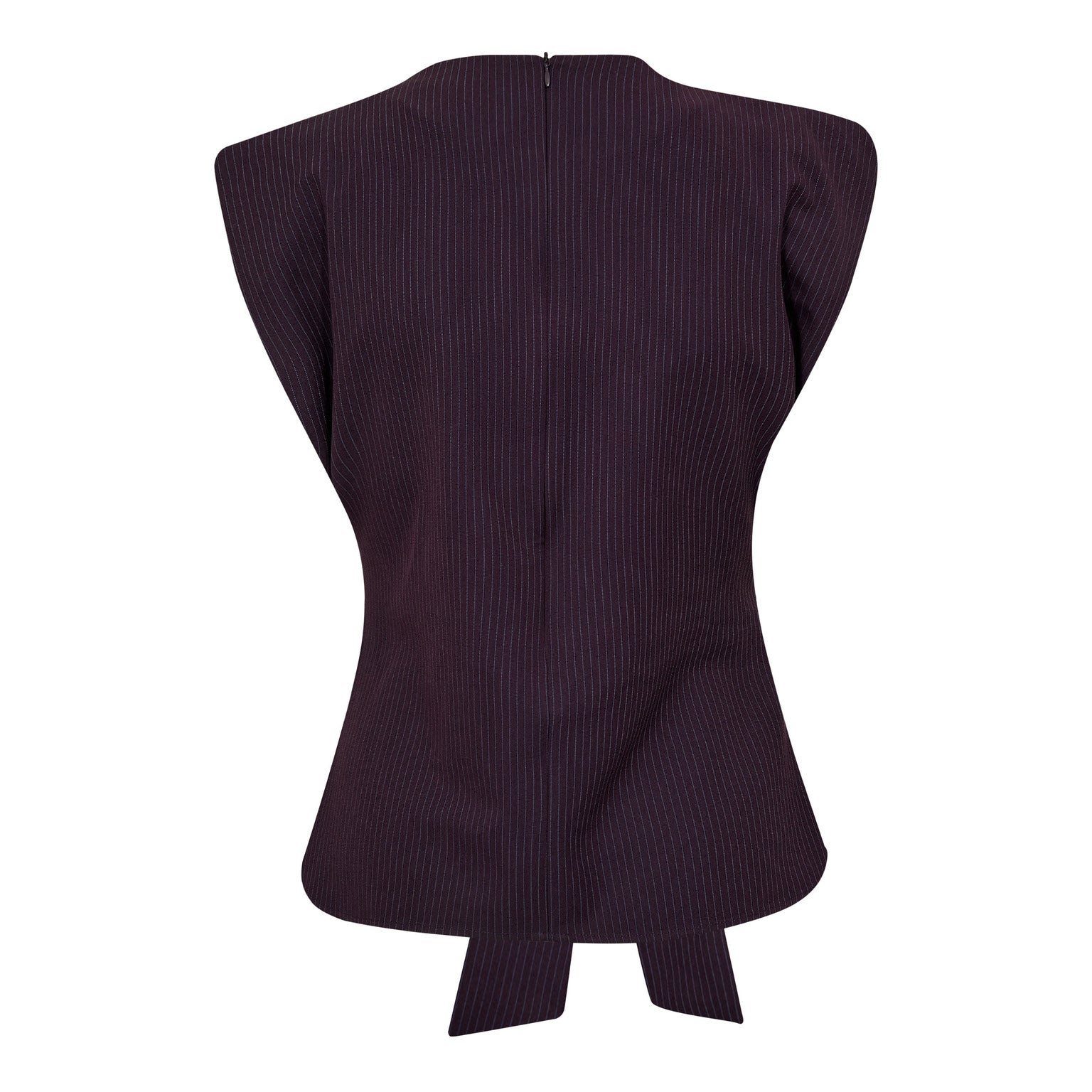 NolanCC Pleat Top - Plum