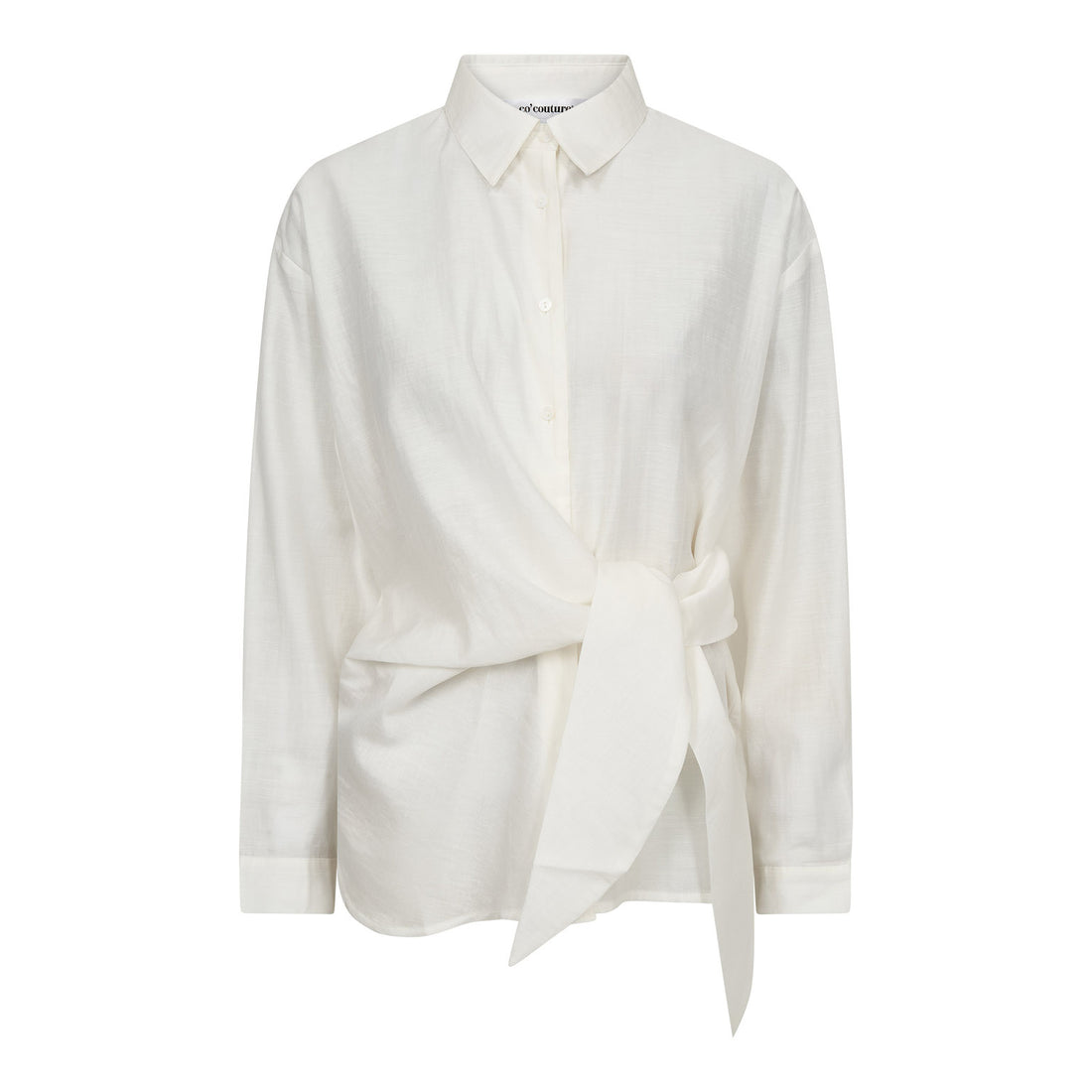 IdinaCC Tie Shirt - Off White