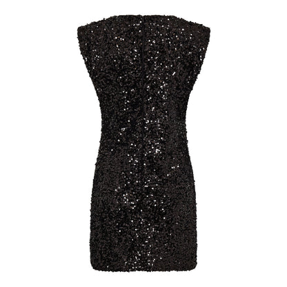 RoslynCC Sequin Dress - Black