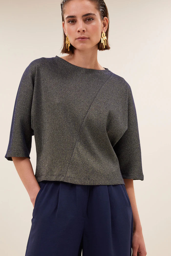 Kae Sparkle Top - Gold