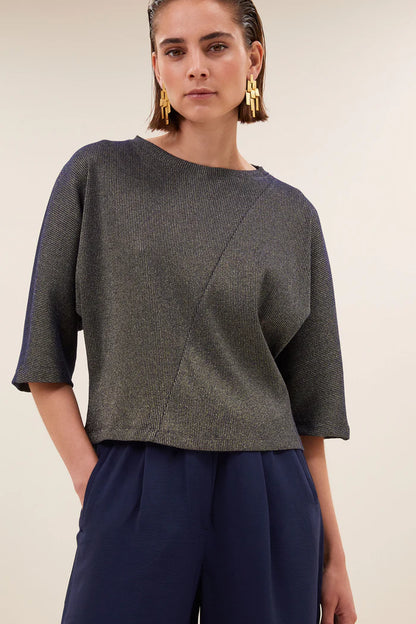 Kae Sparkle Top - Gold