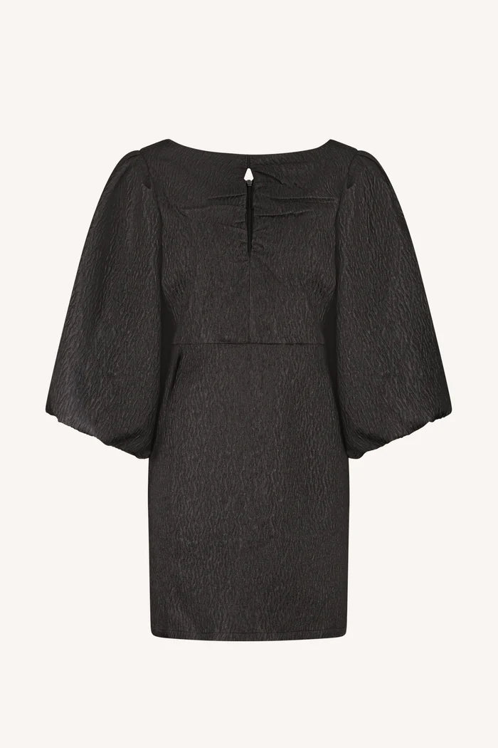 Mimi Bubble Dress - Jet Black