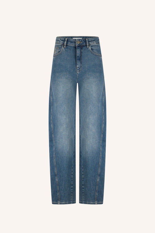 begum mid denim pant - Denim