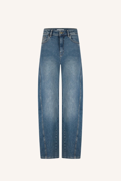 begum mid denim pant - Denim