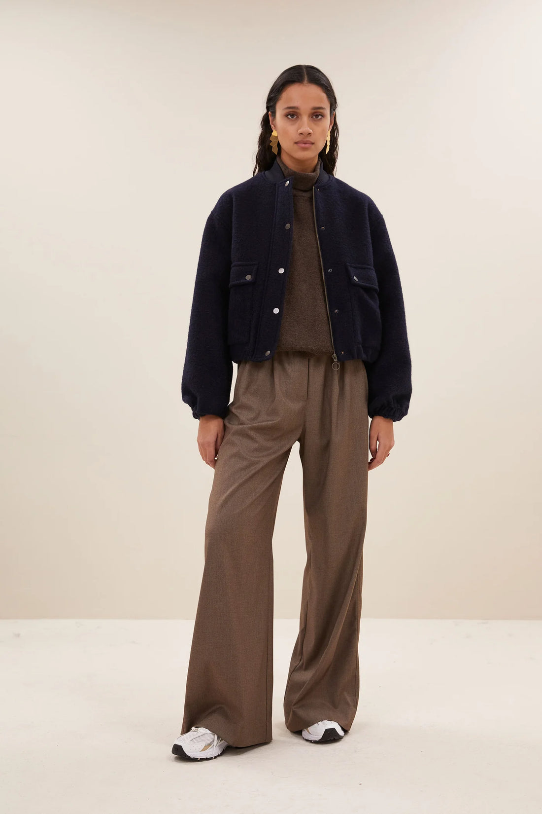 Maggie Wool Jacket - Midnight