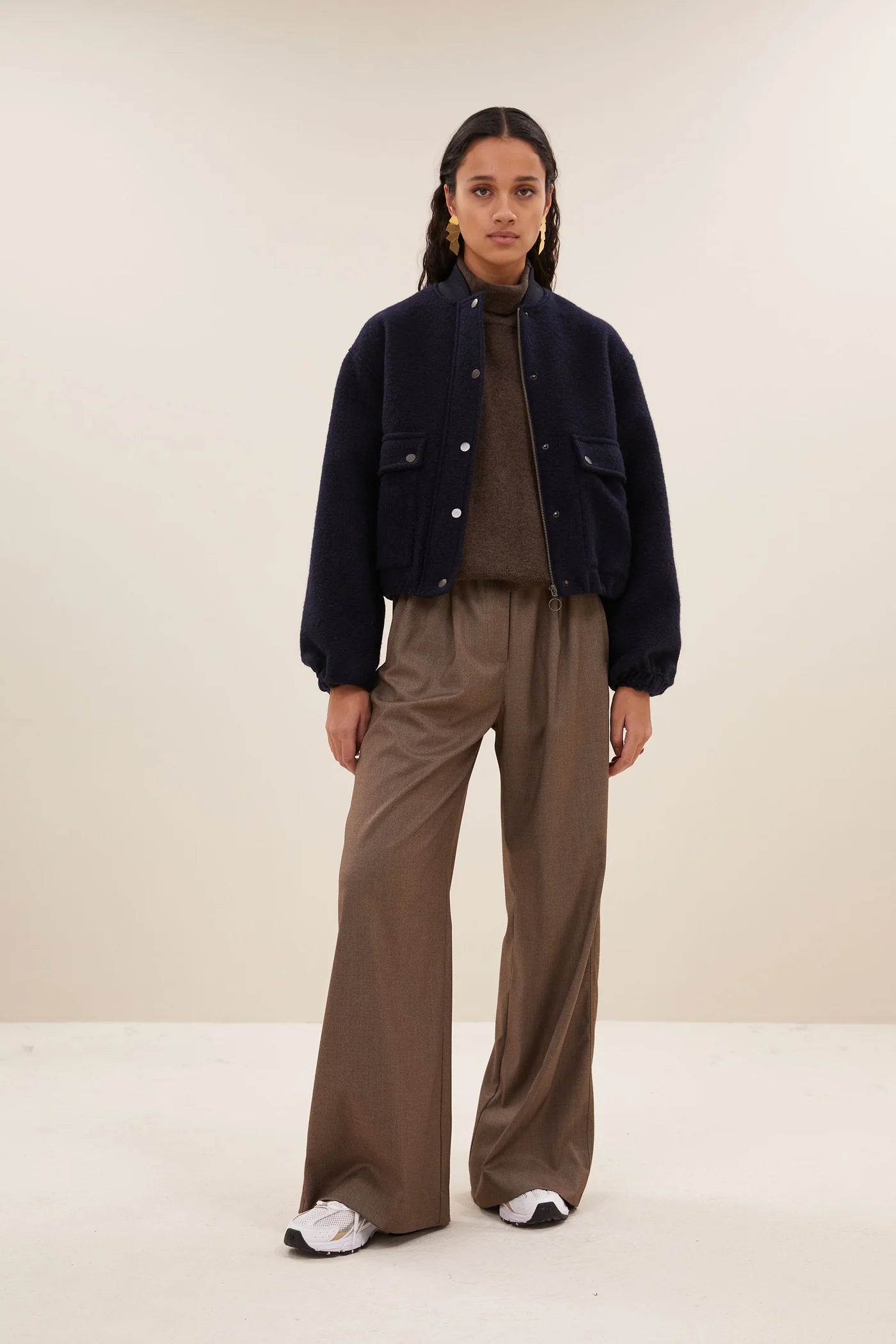 Maggie Wool Jacket - Midnight
