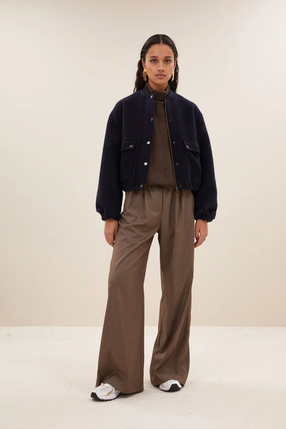 Maggie Wool Jacket - Midnight