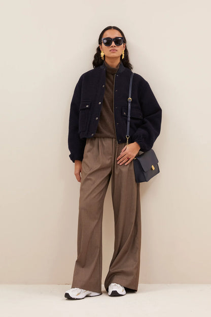 Maggie Wool Jacket - Midnight