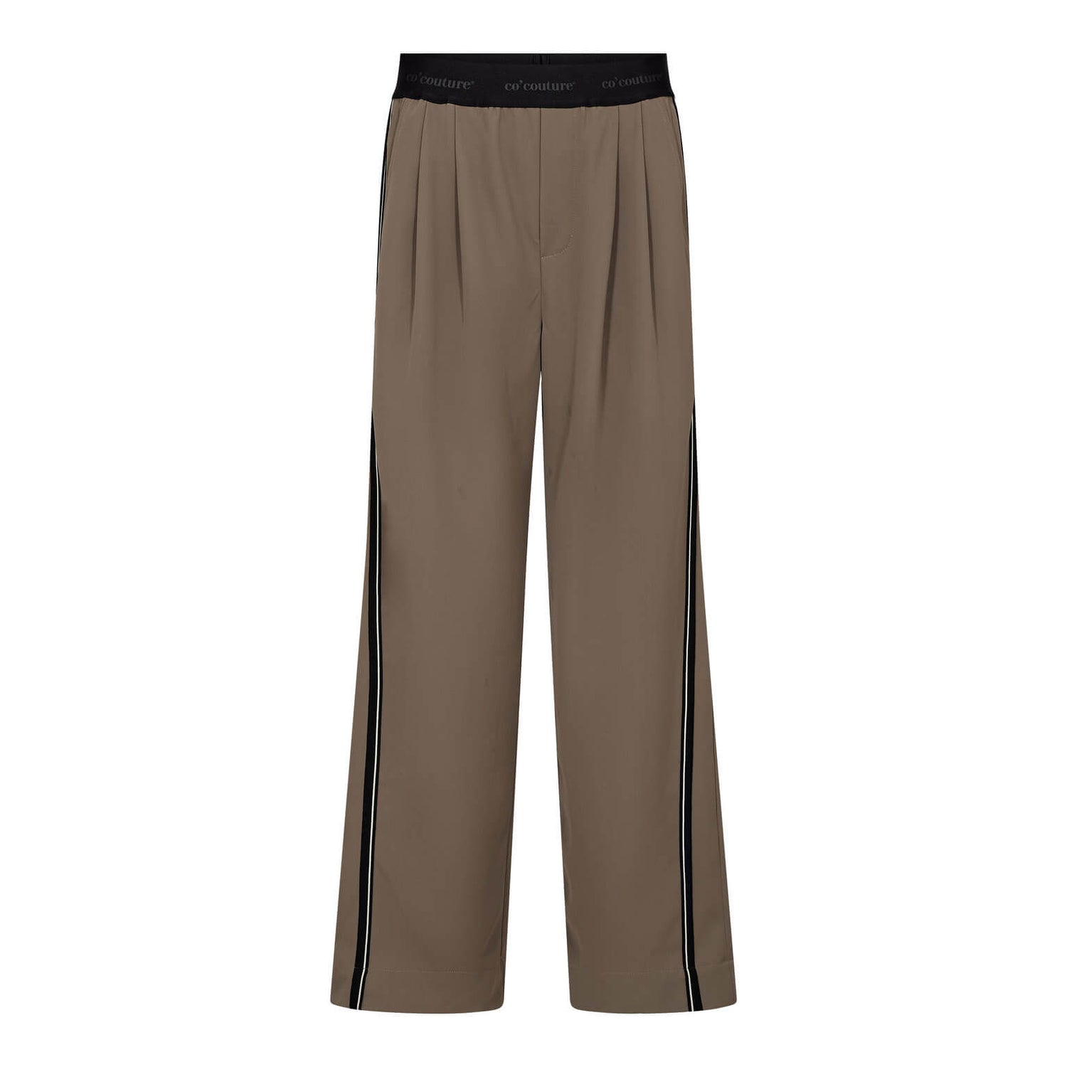 AminaCC Split Panel Pant - Mink