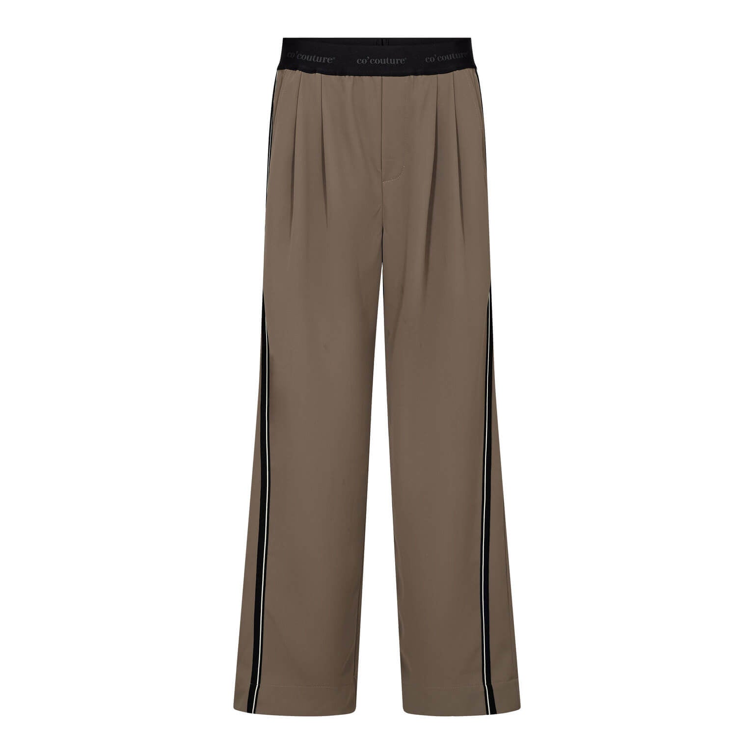 AminaCC Split Panel Pant - Mink