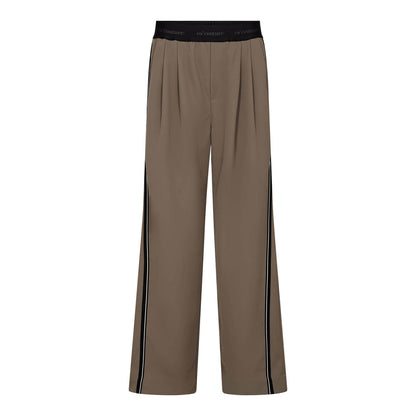AminaCC Split Panel Pant - Mink