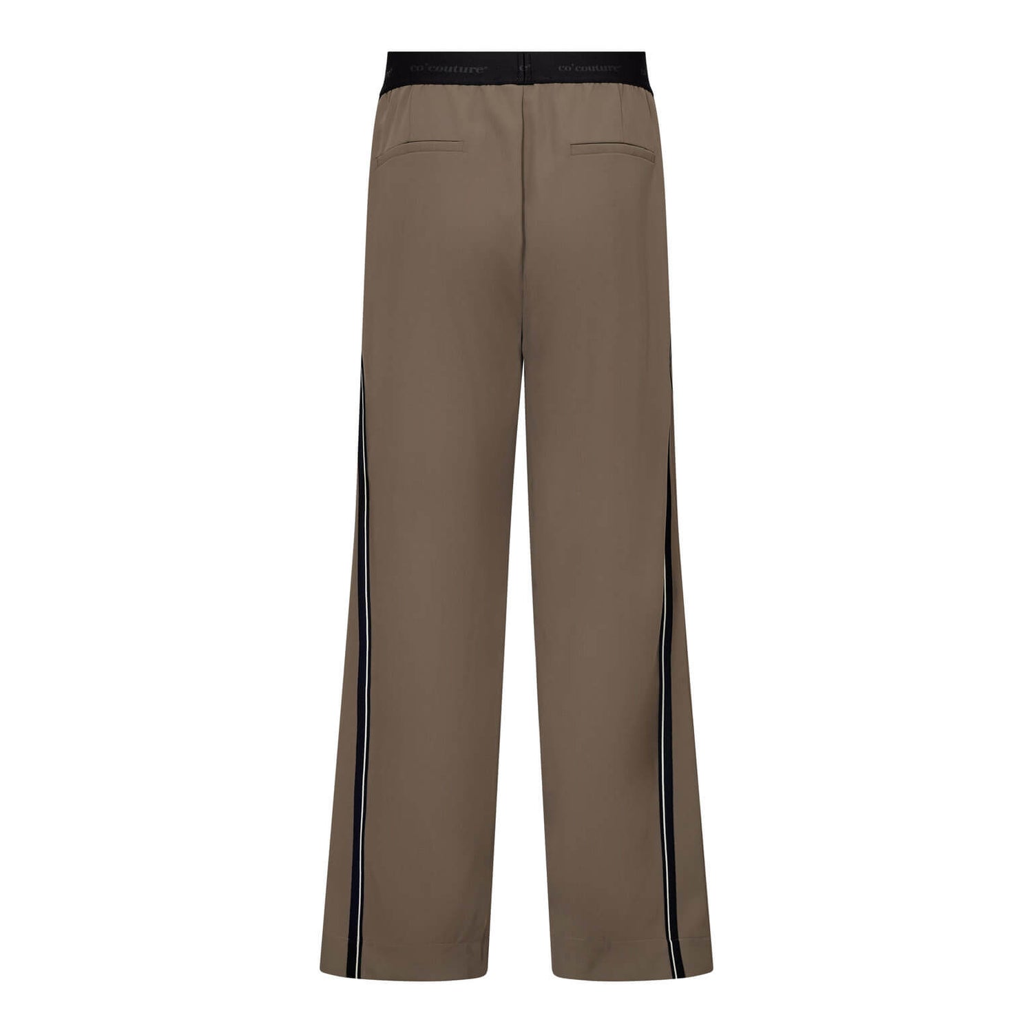 AminaCC Split Panel Pant - Mink