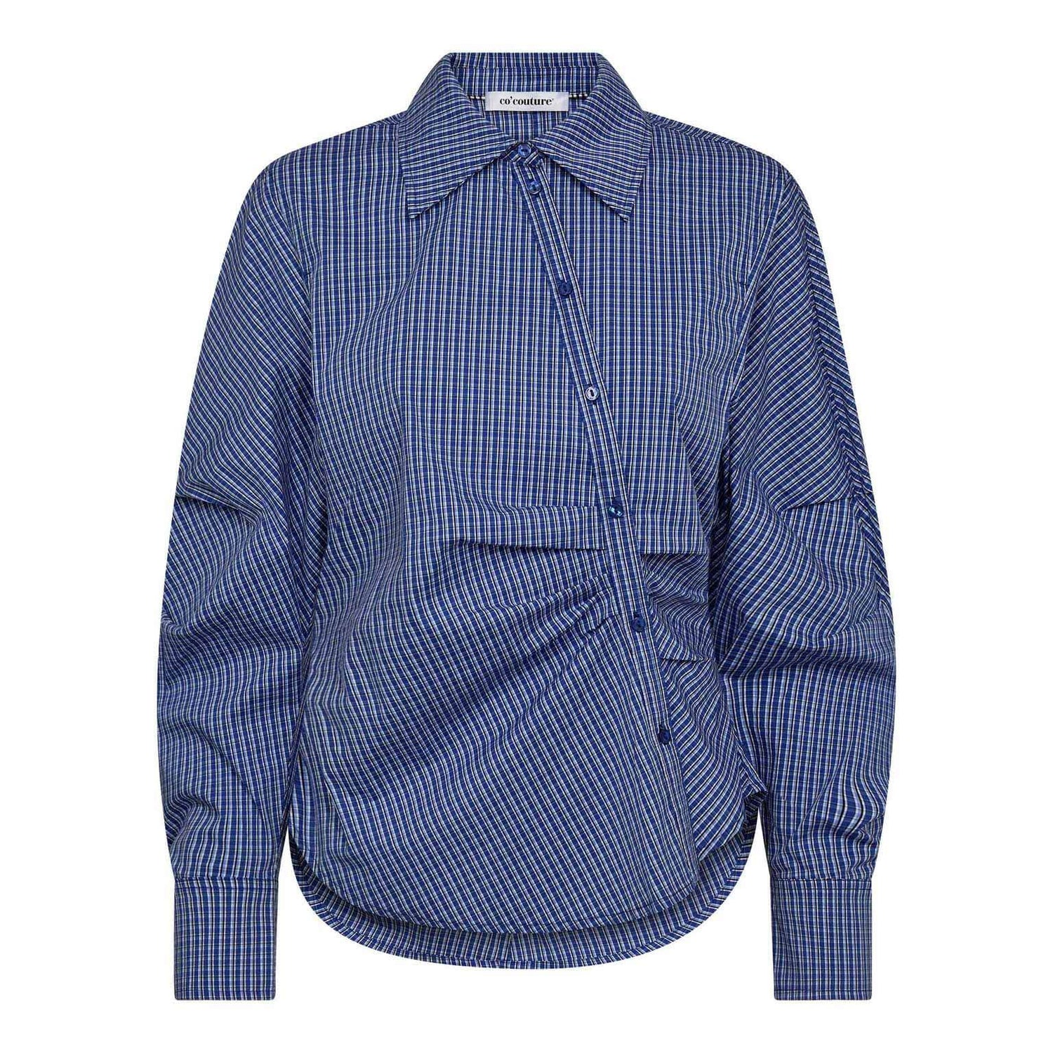 AnizaCC Asym Shirt - New Blue