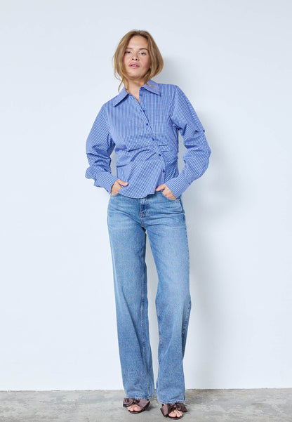 AnizaCC Asym Shirt - New Blue