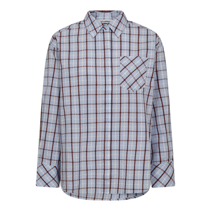 MileyCC Oversize Shirt - Pale Blue