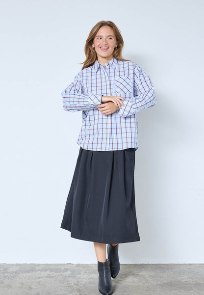 MileyCC Oversize Shirt - Pale Blue