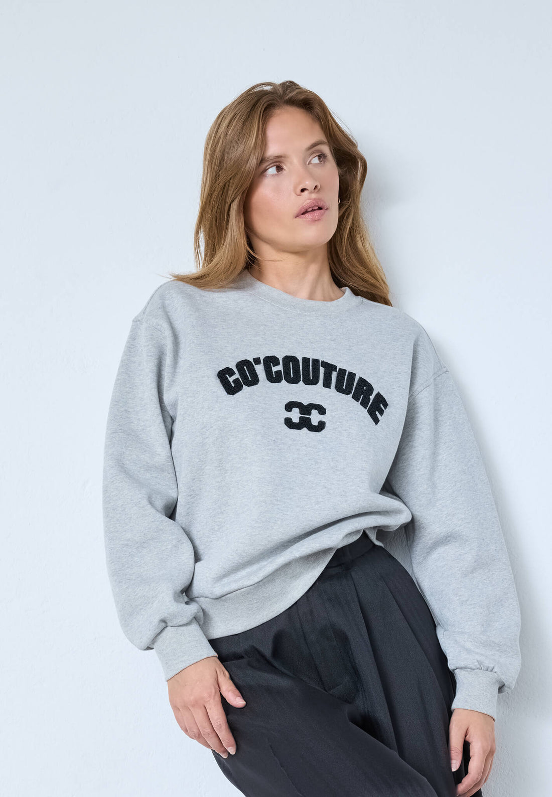 ZoeCC Sweat - Grey Melange