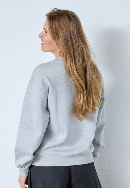 ZoeCC Sweat - Grey Melange