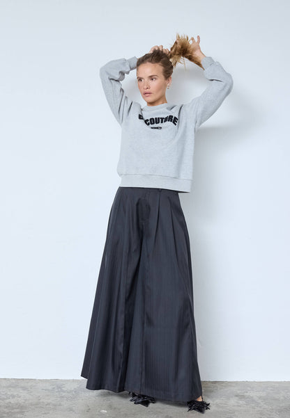 ZoeCC Sweat - Grey Melange