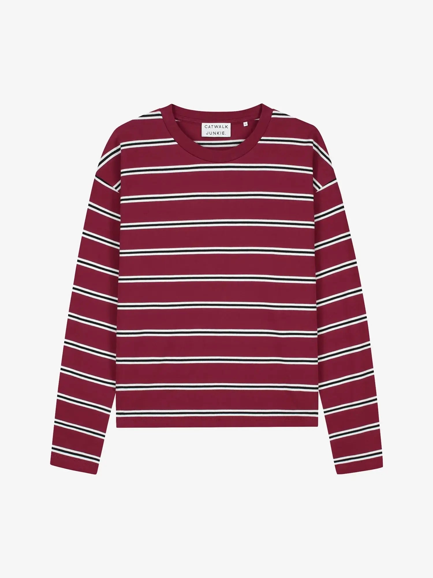 Striped Long Sleeve - Earth Red