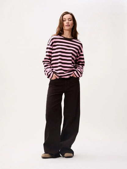 Striped Long Sleeve - Brownie