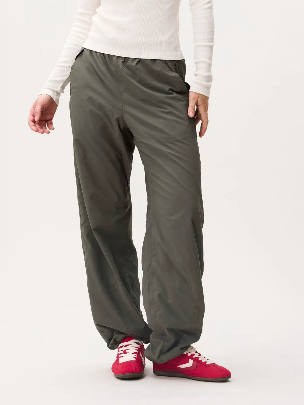 Parachute Trousers Fleece - Green